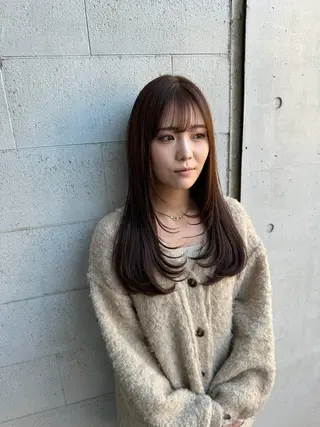ロング カラー 赤松 孝亮のヘアスタイル