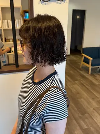 パーマ 白築 怜実のヘアスタイル