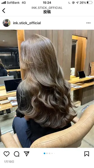 ロング 🩵縮毛矯正・ボブ 岩原朋也🩵のヘアスタイル