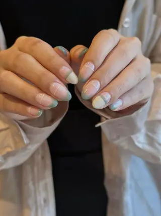 ショート カラー パーマ ヘアアレンジ メンズ キッズ ネイル マツエク・マツパ アイブロウ ar. harajukuのネイルデザイン