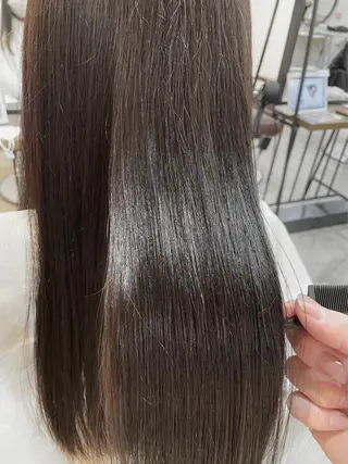 ロング 梅田/髪質改善✨ 酸性ストレート💕のヘアスタイル