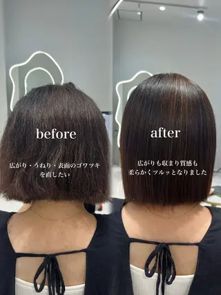 ショート 𝑹𝒊𝒉𝒐🎀 名駅/大人韓国ヘアのヘアスタイル