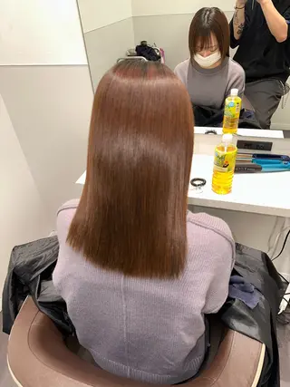 ミディアム 美髪特化✨ 伊織✨縮毛矯正✨のヘアスタイル