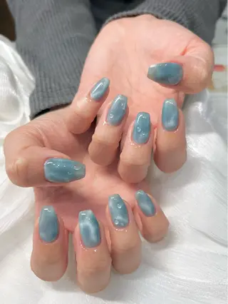 ネイル AISAフィル× ハードモチ最強のネイルデザイン