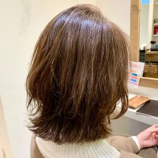 ショート パーマ ショート×カラー 🦊堀米早紀【荻窪】のマツエク・マツパデザイン