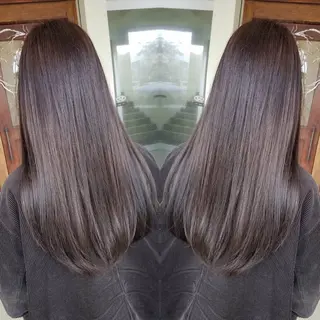 ロング カラー grand juteのヘアスタイル