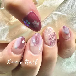 ネイル 藤が丘ネイル Kuma Nailのネイルデザイン