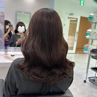 セミロング 🤎MISAKI 艶髪カラー🤎のヘアスタイル