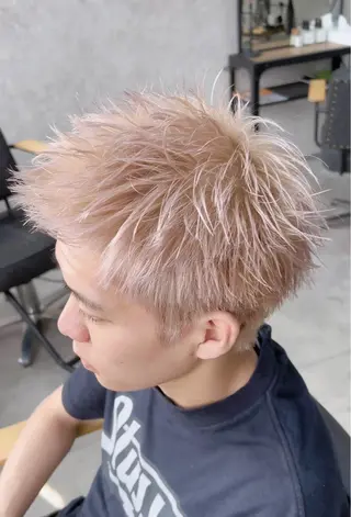 ショート カラー メンズ 【メンズ特化】玉貞 健太のヘアスタイル