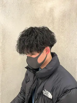 ショート パーマ メンズ 瀧野 翔吾【メンズ特化】のヘアスタイル