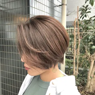ショート カラー ish by fan .代表✂️木谷宏夢のヘアスタイル
