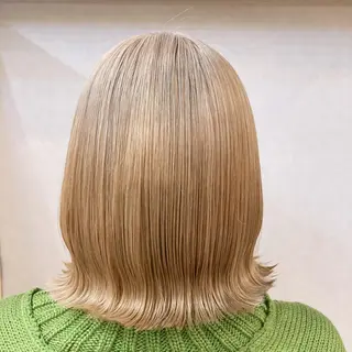 ミディアム KAJI MANAMIのヘアスタイル
