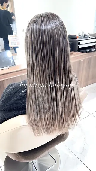 ロング カラー 大宮/バレイヤージュ 髪質改善/澤田隆誠のヘアスタイル