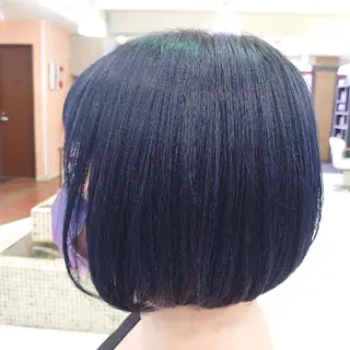 ショート カラー ヘアアレンジ 🐺デザインウルフ / 一ノ瀬 凌🐺のヘアスタイル