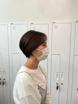 ショート 立野 莉央のヘアスタイル