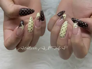 セミロング アトリエAIHA★ フィルイン推奨サロンのネイルデザイン