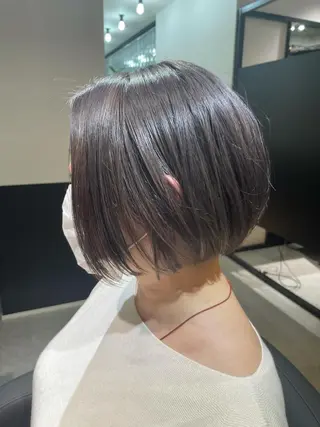 ショート カラー 片山美穂 心斎橋・なんばのヘアスタイル