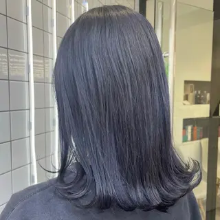 ショート カラー パーマ ヘアアレンジ メンズ キッズ ネイル マツエク・マツパ アイブロウ mona/ ストレートスタイル✨のヘアスタイル