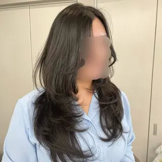 ロング minami🤎 レイヤーカットのヘアスタイル