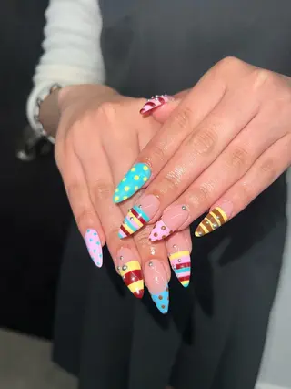 ネイル 海外ネイル🇺🇸 個性派/YUUKAのネイルデザイン