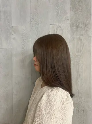 カラー 森本 美音のヘアスタイル