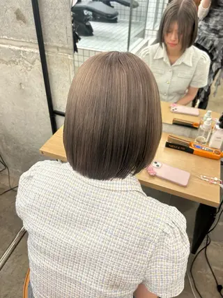 ショート 💙ハイトーン/韓国 style あかねのヘアスタイル