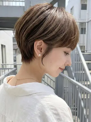 ショート 【Rowel】 大野　虹歩のヘアスタイル