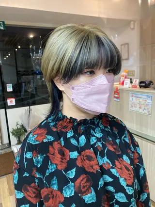 ショート カラー ✂️似合わせの魔術師 石田一樹✂️のヘアスタイル