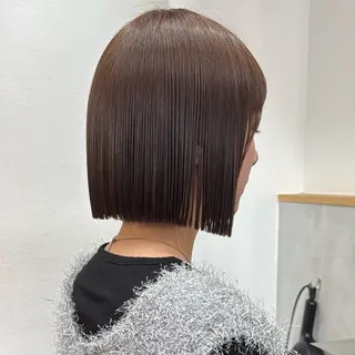 ショート Laff立川所属・髪質改善/縮毛矯正/ ボブ/立川/伊藤豊のヘアスタイル