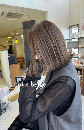 ショート カラー コレットヘアー 田中アヤノのヘアスタイル