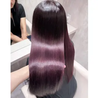 ロング カラー miyu /トレンド カラー×艶髪のヘアスタイル