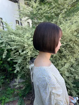 ショート ルプラボウ/中村潤菜 /ボブヘアのヘアスタイル