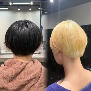 カラー ルシ🎨/ハイトーン デザイン/髪質改善のヘアスタイル