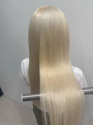 ロング カラー 心斎橋 美髪職人　近江のヘアスタイル