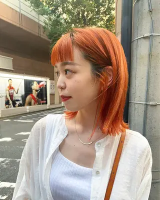 カラー qpula misuzuのヘアスタイル