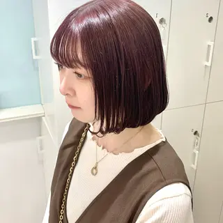 ミディアム カラー ParveMix / 横谷 日菜子 ❤︎のヘアスタイル