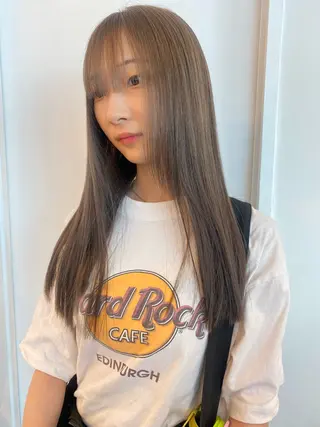 ロング カラー ichika/福岡 /透明感カラー🤎のヘアスタイル