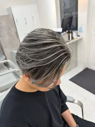 カラー メンズ 【バレイヤージュ】 🔥メンズRYUTAのヘアスタイル