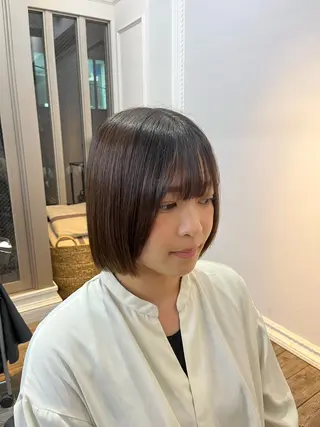 ミディアム 逢坂 智也のヘアスタイル
