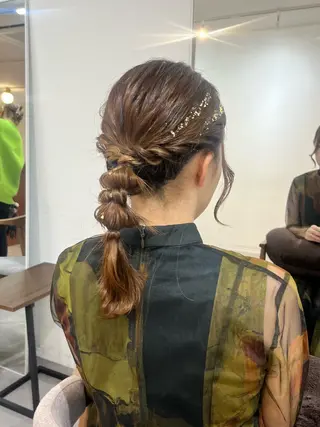 ミディアム 🟣niw SHUNNA🟣のヘアスタイル