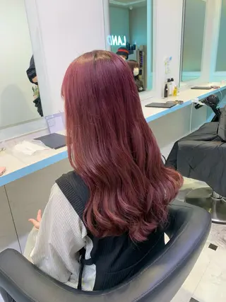 ロング ブリーチカラー 🩵MIZUKIのヘアスタイル