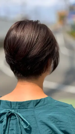 ショート 似合わせ/たにざわ しんごう≫南草津のヘアスタイル