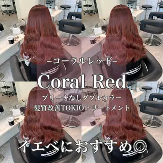 ロング カラー 韓流トレンドヘア 🎀RINAKO🎀のヘアスタイル