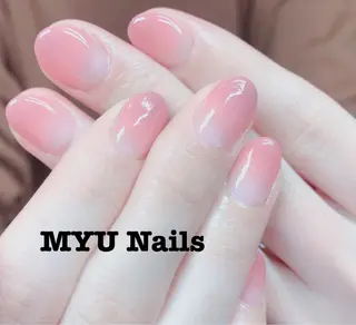 ネイル MYU Nails所属・ニュアンスネイル🌈 MYU Nailsのネイルデザイン