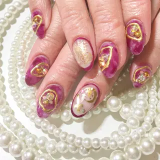 ネイル 💗🪽Tiary Nail🪽💗のネイルデザイン