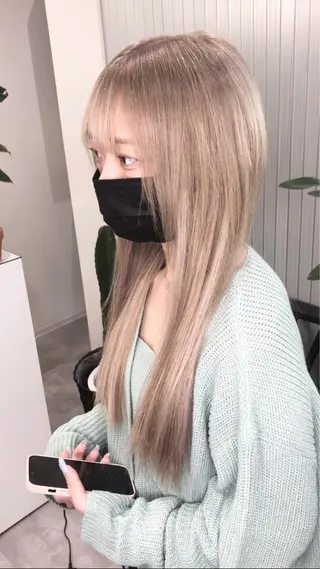 ロング カラー LOOP hairのヘアスタイル