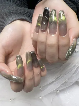 ロング カラー ネイル Nail NaNaのネイルデザイン