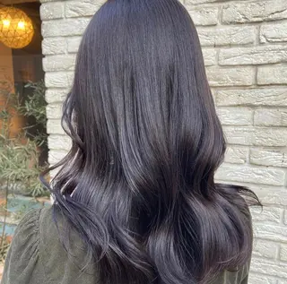 ロング カラー 中沢梨々花 🎀透明感カラーのヘアスタイル