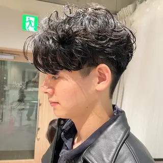 パーマ メンズ メンズ指名no'1 佐藤　亘のヘアスタイル
