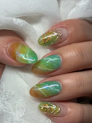 ネイル a:Qネイル /久米川のネイルデザイン